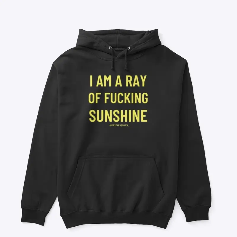 RAY OF SUNSHINE TS in Black